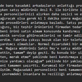 Media Markt Bir Daha Ürün Satın Almam Çevremdekilere De Aldırtamam