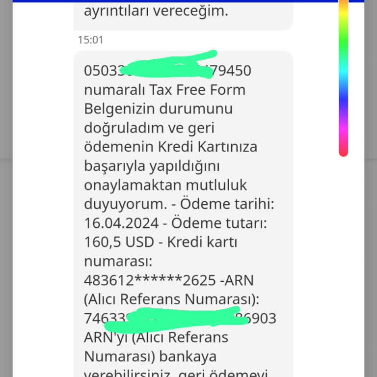 Global Blue VakıfBank Arasında Mağdur Oldum