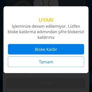 Denizbank Mobil Bankacılık Bloke