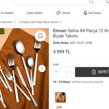 Emsan Kusurlu Ürün Gönderip İade Ettirtip Fiyat Yükseltiyor!