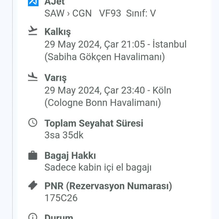 Enuygun.com İade Bilet Ödemesi