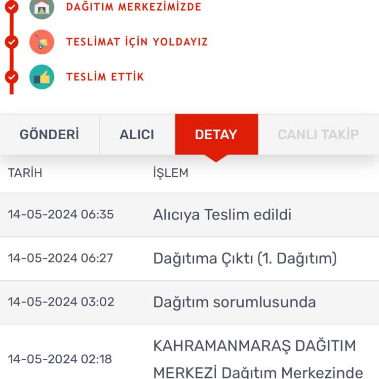 KARGOMsende Teslim Ettik Dediler