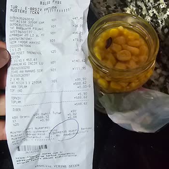 Tat Gıda Mısır Konservenin İçinde Böcek Çıktı