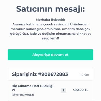 Mery Jewelry Görseldeki Ürün İle Gönderilen Ürün Aynı Değil!