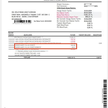 İş Bankası Kredi Kartı Yıllık Aidat İptali