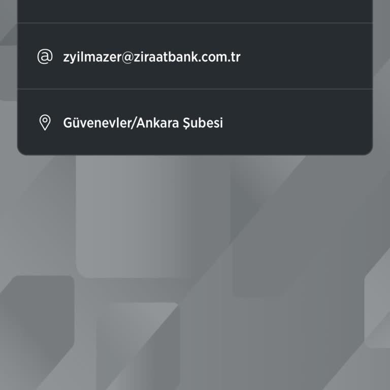 Ziraat Bankası Müşteri Temsilcisine Ulaşılamaması
