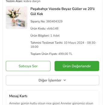 Çiçek Sepeti Ürünüm Teslim Edildi Diyor Ama Gelmedi