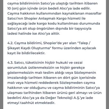 Shopier Kalitesiz Ürün Orijinal Değil. Aracı Şirket De Sorunuma Çözüm Bulmadı