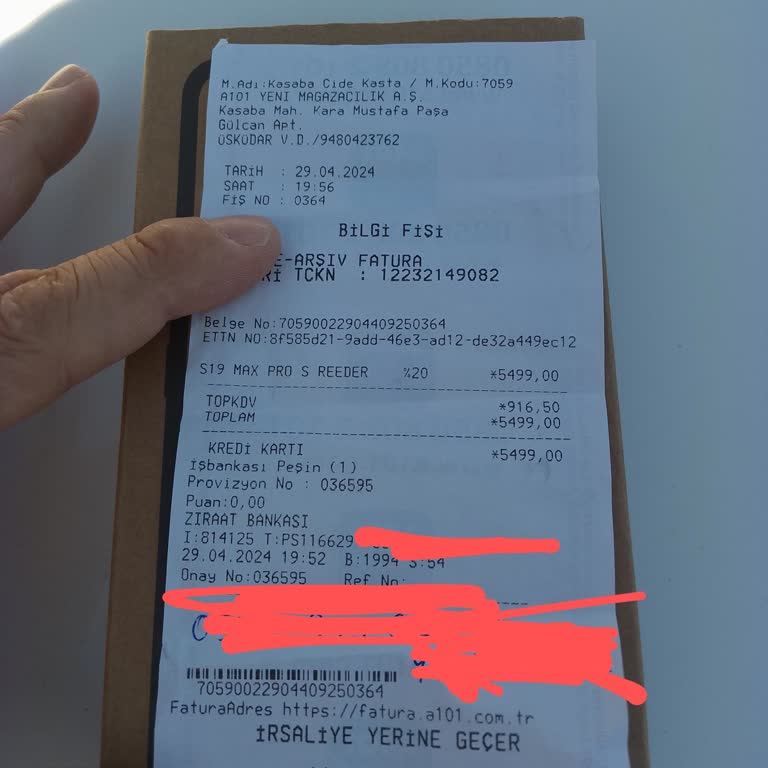 A101den Telefon Aldım Ama İade Almadılar.,