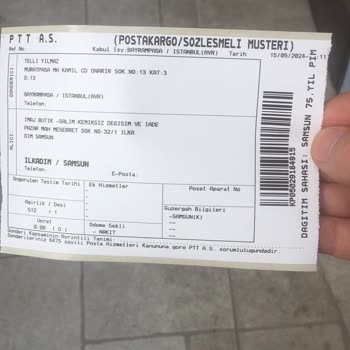 PTT Kargo İade Ücreti Farkı Ve Fatura Sorunu
