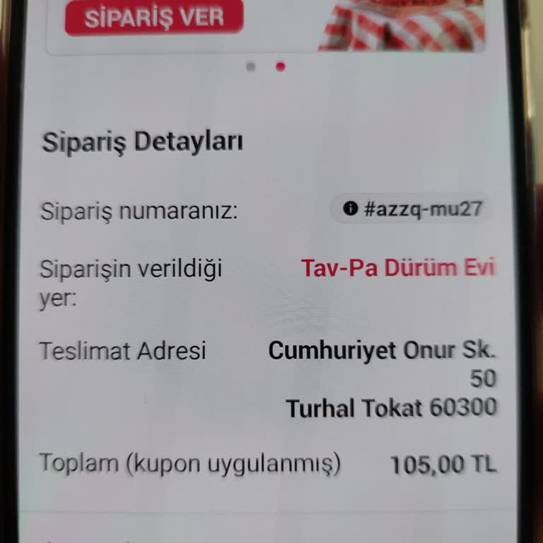 Yemeksepeti Referans Kuponu Yüklemedi