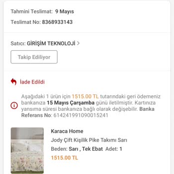 Trendyol Express Trendyol Mağduriyeti. Aldığım Ürünü Bana Teslim Etmeden İade Ettiler.