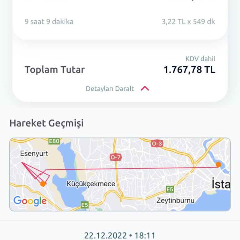 Tiktak Aracın Problemini Tutarsızca Benden Talep Ediyor.