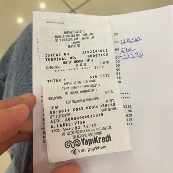 Watsons Yanlış Hesaplayıp Fazla Para Alıyorlar