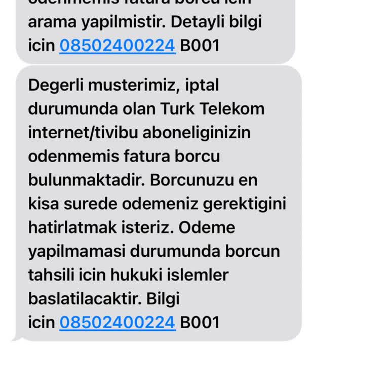 Türk Telekom Hep Mağdur Oluyorum.