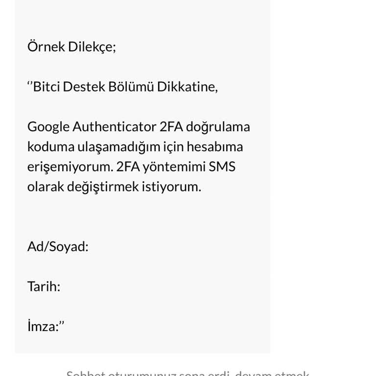 Bitci Hesap Erişimi Doğrulama Kodu