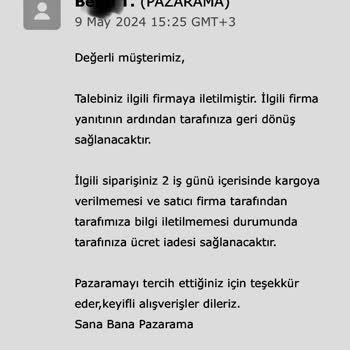 Pazarama Ve Amatör Müşteri Hizmetleri İle Uyanık Lava Firması...