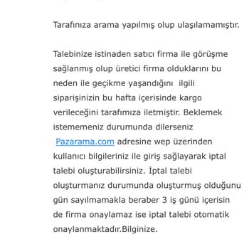 Pazarama Ve Amatör Müşteri Hizmetleri İle Uyanık Lava Firması...