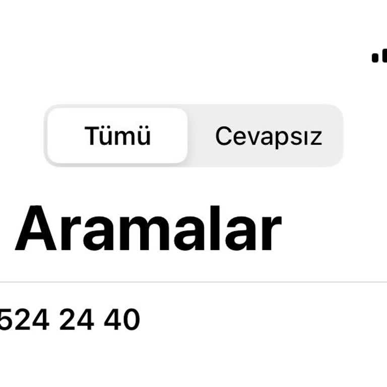 0312 524 24 40 03125242440 Sürekli Arıyor