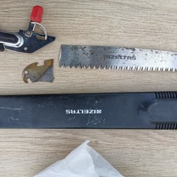İzeltaş Budama Testere Kırıldı