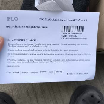 FLO Ayakkabı Kalitesiz Boya Ve İpleri Sökülen Ayakkabı Hayal Kırıklığı