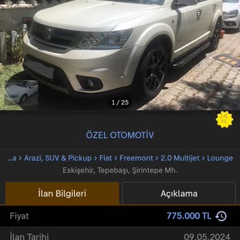 Sahibinden Özel Otomotiv Yanıltmacası
