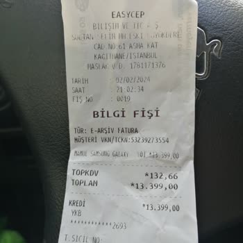 EasyCep Teknik Servis Darbe Düşme Olmamasına Rağmen Kullanıcı Hatası Deniyor