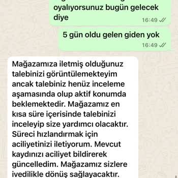 Migros Hemen - Teslimat Hatası