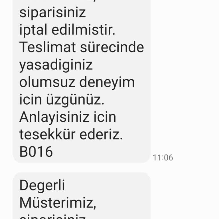 Pınar Su Sipariş Teslim Sorunu