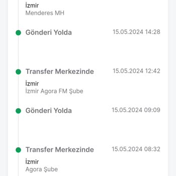 Trendyol Express İzmir Aydın 10 Gündür Gelemedi
