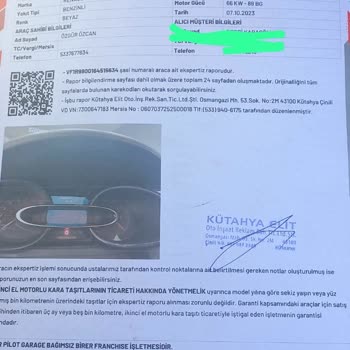 Pilot Garage Oto Ekspertiz Kütahya Hatalı Ekspertiz