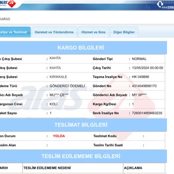 Aras Kargo Yıllardır Bıktırdınız