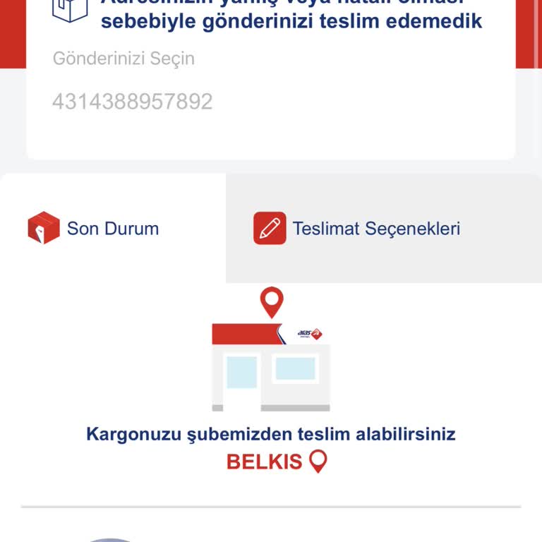 Aras Kargo Yanlış Bilgi Vererek Kargoyu Teslim Etmiyor.