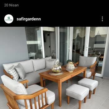 Safir Garden (safirgardenn) Bahçe Mobilyası Siparişinde Yaşanan Sorunlar