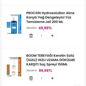 Procsin Eksik Ürün Göndermesi Ve İade Etmemesi