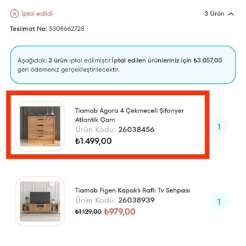 A101 Extra Online Satış, İptal Ettiği Siparişin Parasını İade Etmiyor.