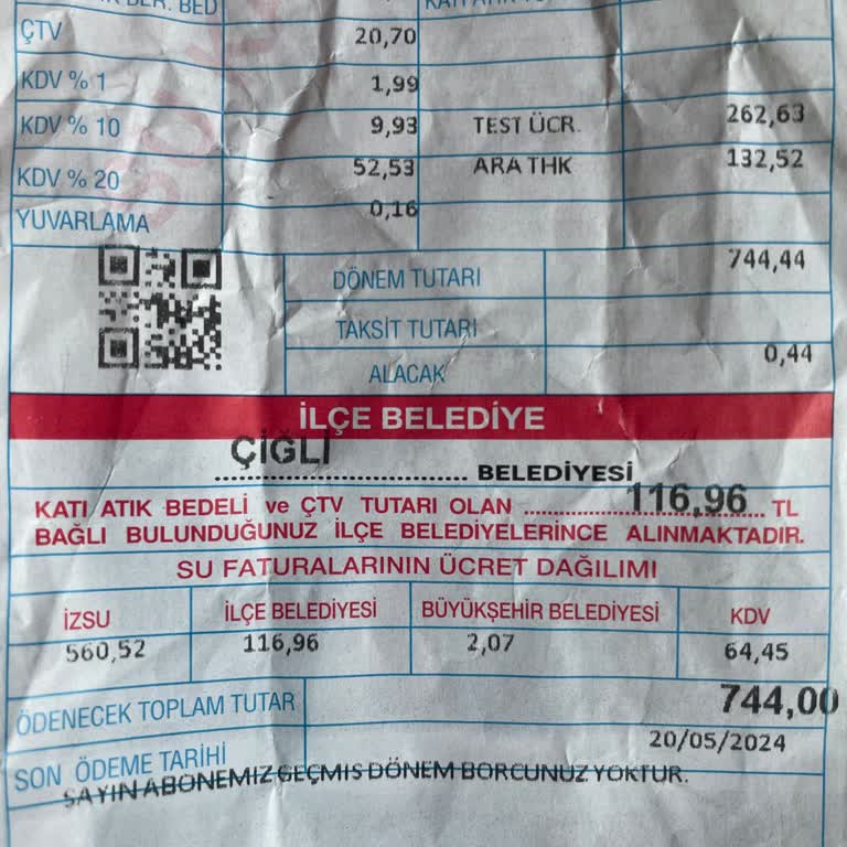 İZSU Keyfi Bedeller Yansıtmış