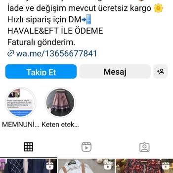 Ketensgyim (Instagram) Ketensgyim Instagram Hesabı Ücreti Ödenen Kıyafeti Göndermiyor