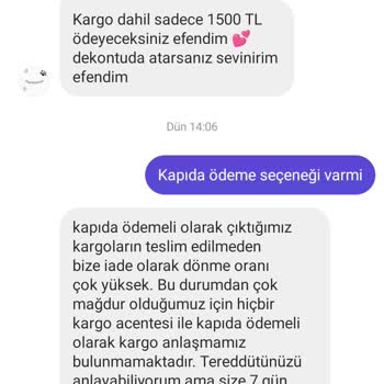 Capel Fashion Ürünü Göndermediler Beni Mağdur Etti