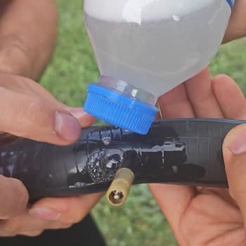 Salcano Sıfır Gelen Bisiklette On Arka Teker Patlağı