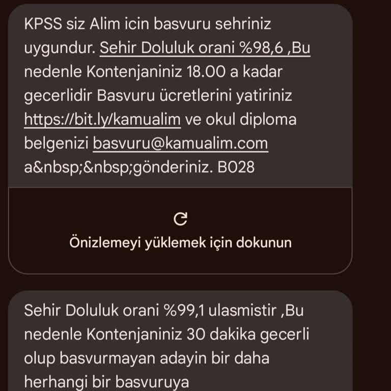 Kamualim.com PTT İş İlanı Ve Sahte Başvuru Tehlikesi