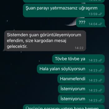 Lesequence Ürünleri Asla Göndermiyor