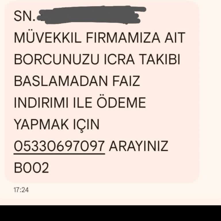 Metka Hukuk (SMS) Dikkat, Dikkat Herkes Bilsin