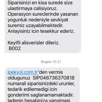 İpekyol İndirimli Ürünleri Stokta Yok Denilerek Sipariş İptali Yapıyor