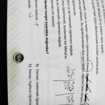 Oksijen Yayınları Soru Hatası Var