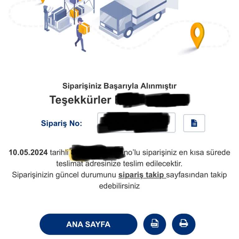 Vatan Bilgisayar Ankara Söğütözü'nden Verdiğim Sipariş Kargolanmadı!