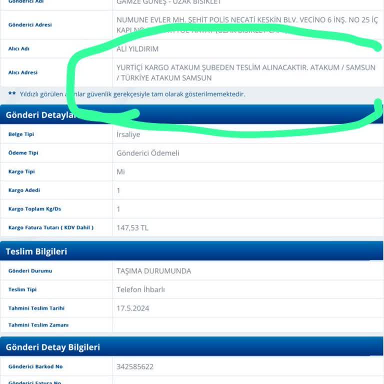 Yurtiçi Kargo Geziye Çıkan Kargom