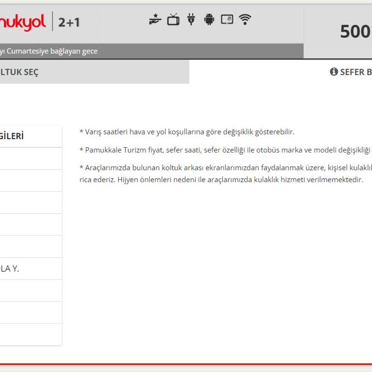 Pamukkale Turizm Pamukkale Sefer Saatlerini Uzatıyor