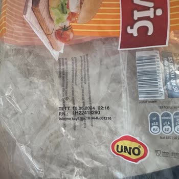 UNO Sandviç Ekmeğinde Şaşırtan Madde!