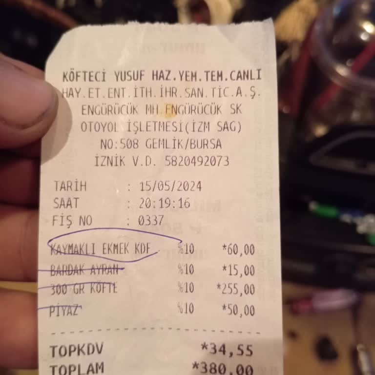 Köfteci Yusuf Garsonun El Marifeti